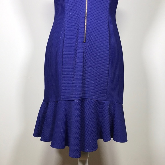 Gabby Skye Purple Sparkle Dress Sz 6 - Picture 8 of 10